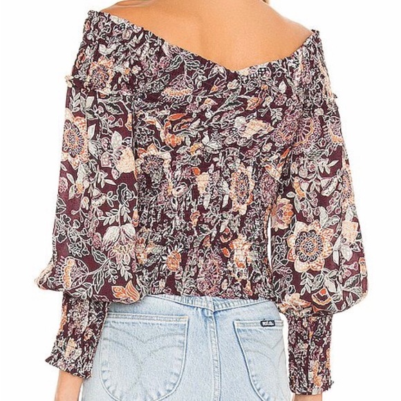 BB Dakota by Steve Madden Womens Helena Floral Short Crop Top - Picture 7 of 8